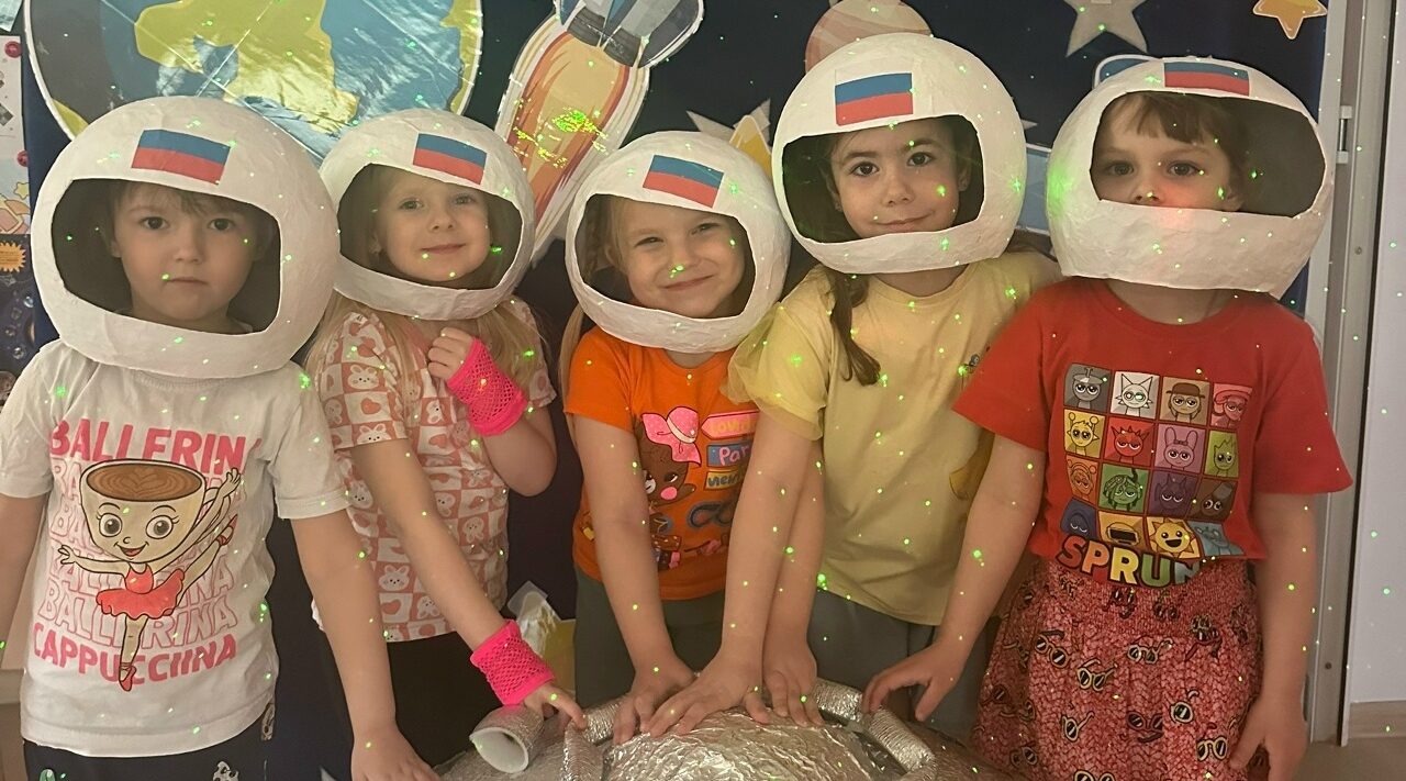 В детском саду «Солнышко» прошли увлекательные мероприятия ко Дню космонавтики