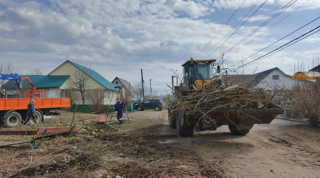 В Дубровке продолжается ремонт дорог с подготовкой к асфальтированию