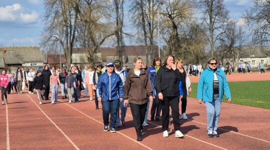 Жители Дубровского района приняли участие во Всероссийской акции «10000 шагов к жизни»