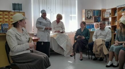 Литературное мероприятие в Дубровской библиотеке к юбилею Булгакова