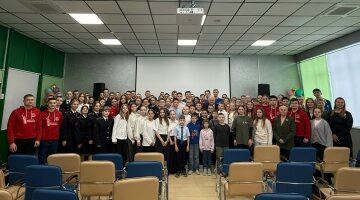 В технопарке «Кванториум» прошла встреча с космонавтом Виктором Афанасьевым