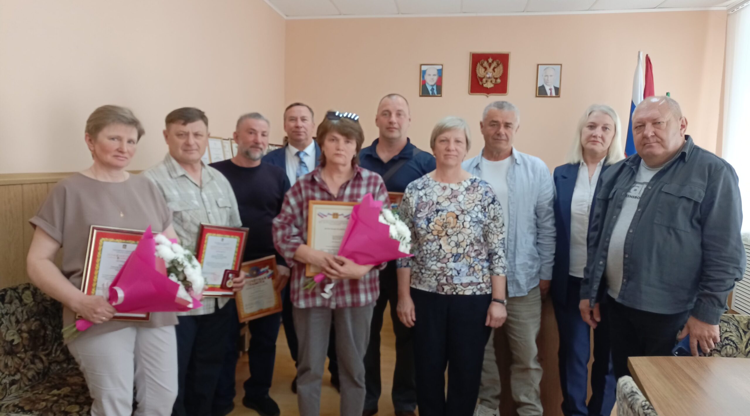 Поздравление предпринимателей от администрации Дубровского района