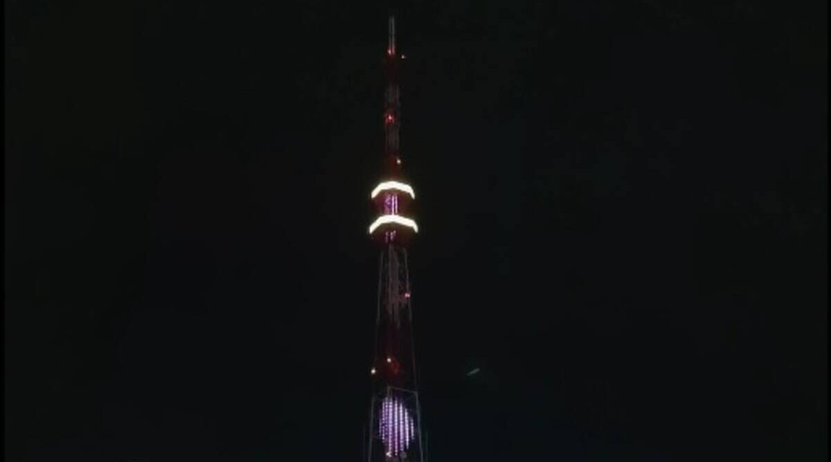 Брянская телебашня поздравит с Первомаем