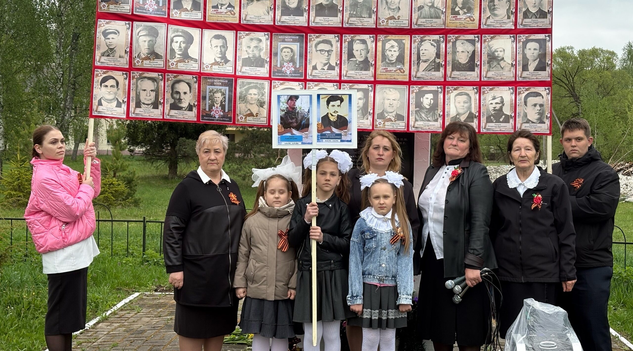 Жители Старого Колышкино почтили память героев Великой Отечественной