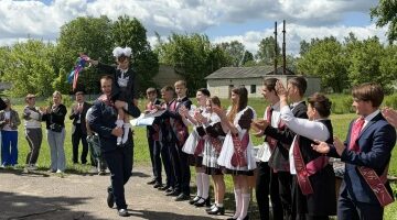 В Рябчинской школе прошел последний звонок