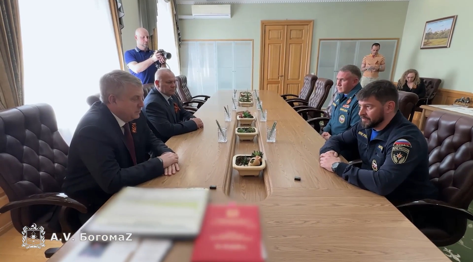 В Брянск прибыл с рабочим визитом советник главы МЧС Даниил Мартынов