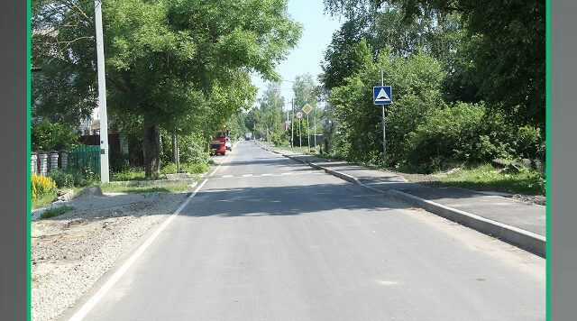 В Бежицком районе Брянска проходит капитальный ремонт улицы Окружной
