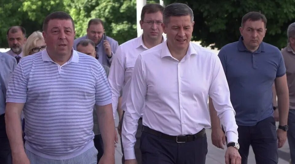 Егор Ковальчук провел рабочую встречу с Петром Глыбочко