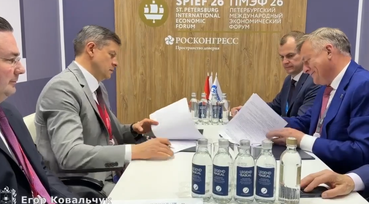 Егор Ковальчук встретился с генеральным директором ООО «Газпром межрегионгаз» Сергеем Густовым