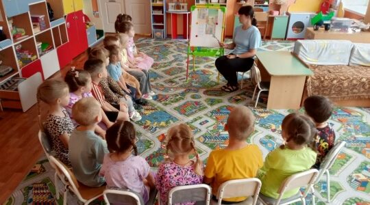 Беседа о пожарной безопасности в Дубровском детском саду № 4