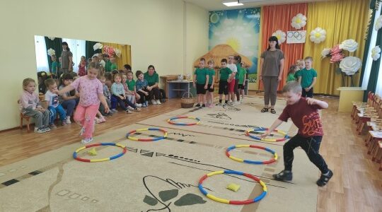 Малые Олимпийские игры прошли для воспитанников Дубровского детского сада № 4