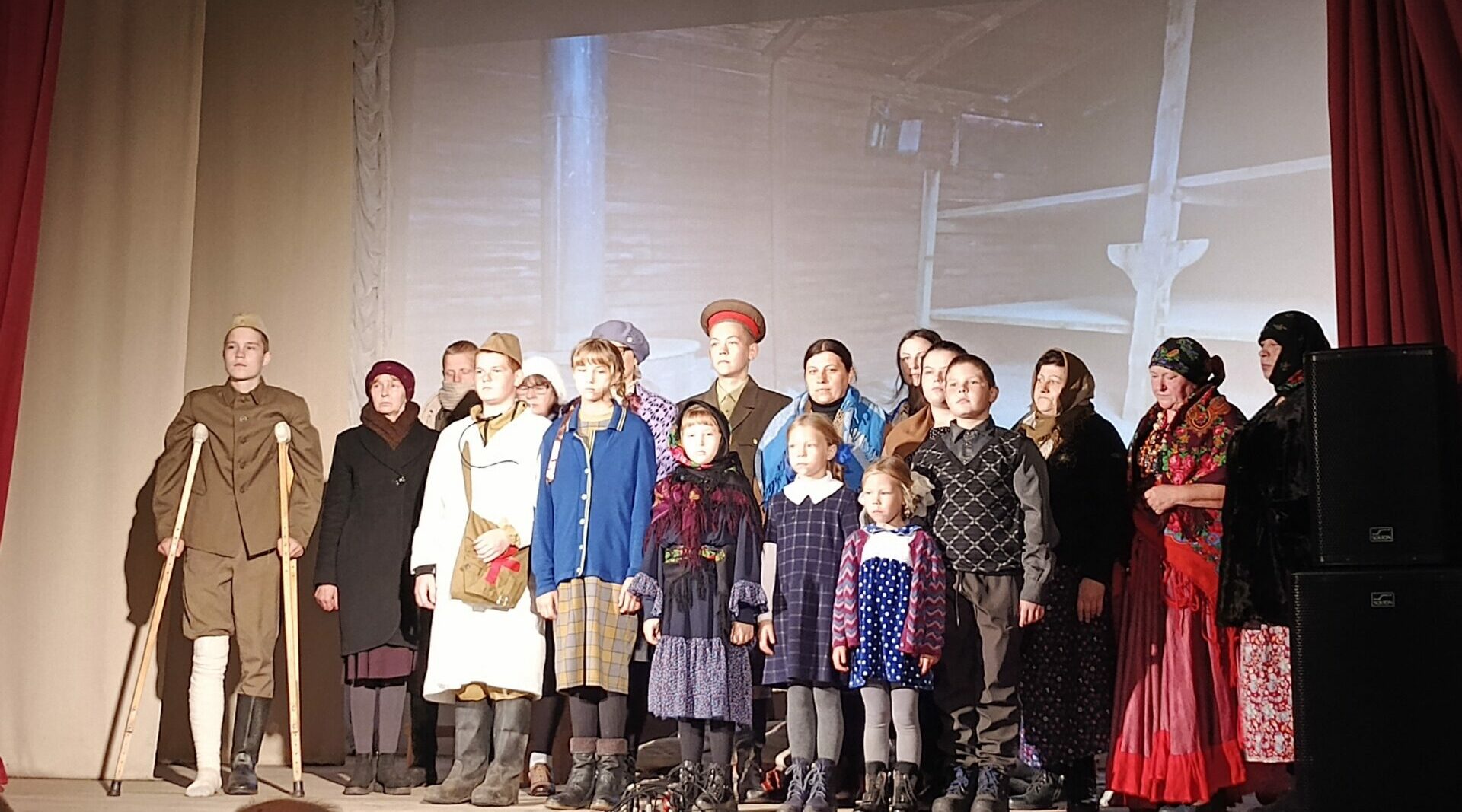 В Дубровском районе постановка «Эшелон» прозвучала в день памятной даты