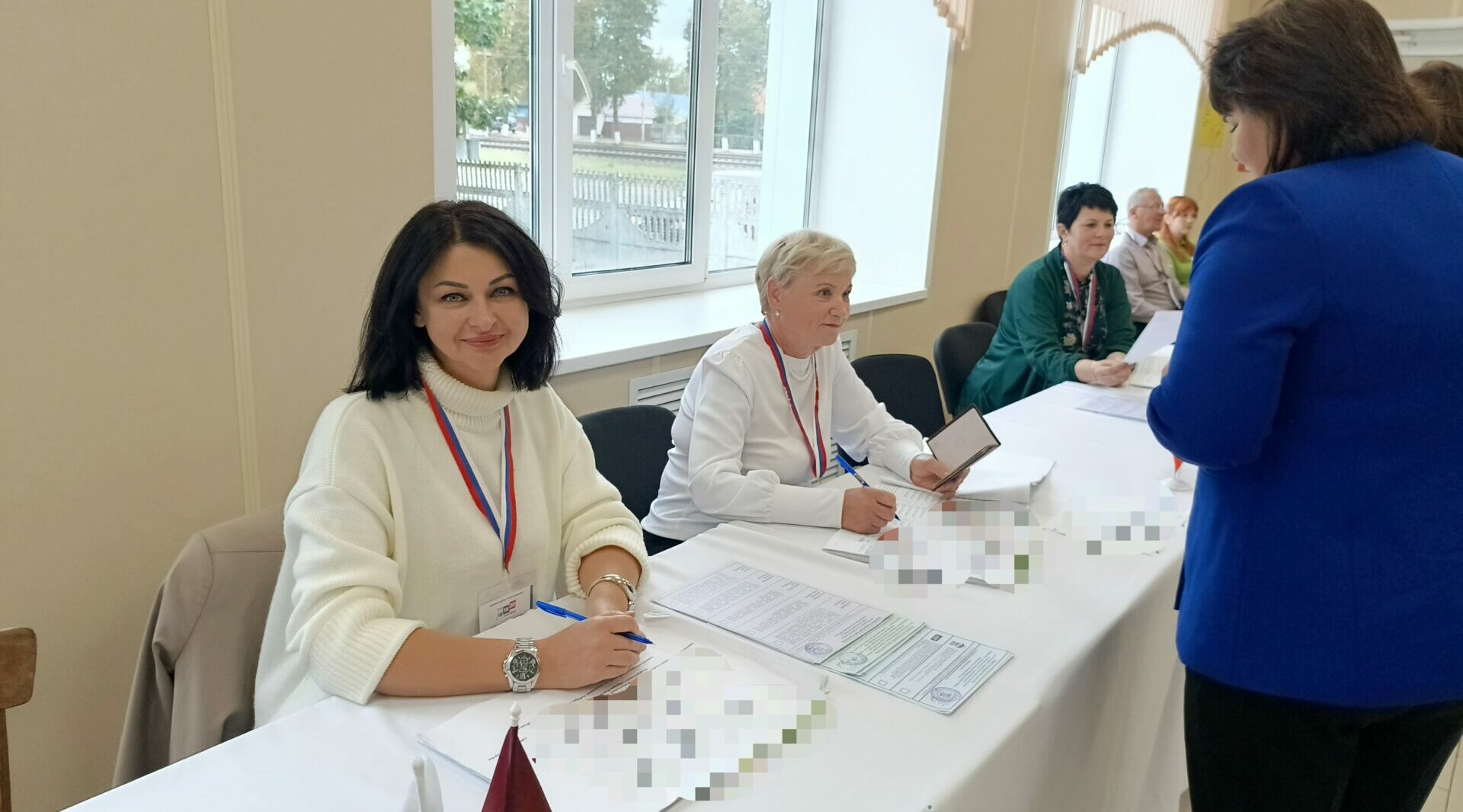 В Дубровском районе на участках для голосования доброжелательная обстановка