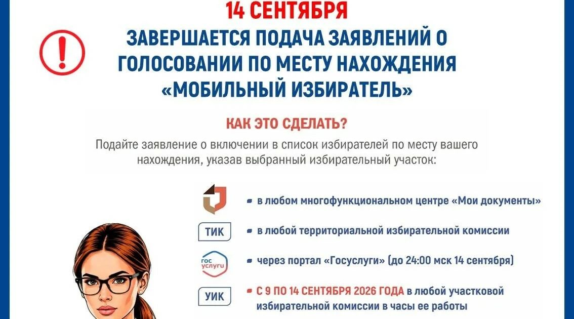 Голосование по месту нахождения на выборах 2026 года