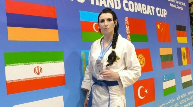 Брянская спортсменка завоевала серебро Кубка мира по рукопашному бою
