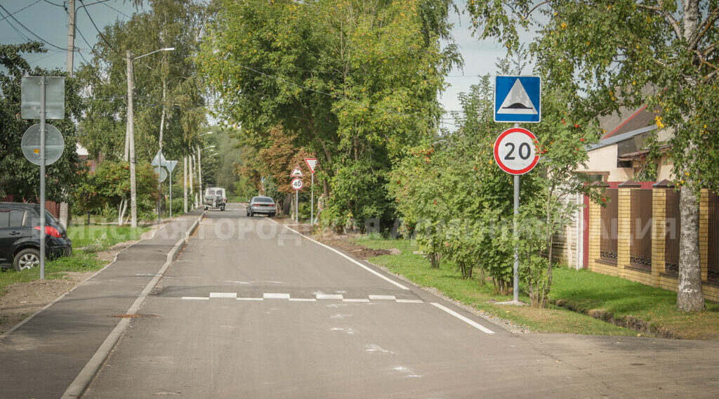 В Бежицком районе Брянска заасфальтировали переулок Северный