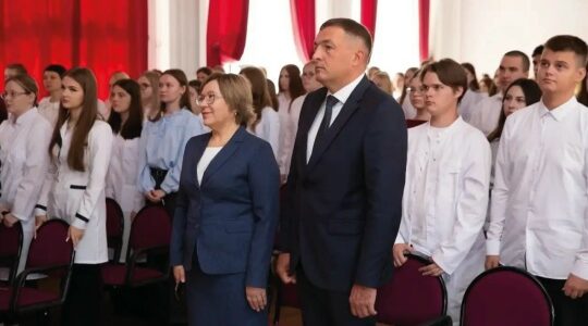 В Брянском базовом медицинском колледже 1 сентября прошёл День первокурсника