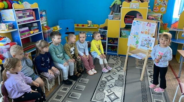 Занятие для детей «Сохрани своё здоровье» в средней группе Дубровской № 1 СОШ