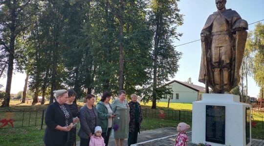 В Алешинской библиотеке прошла акция памяти о войне