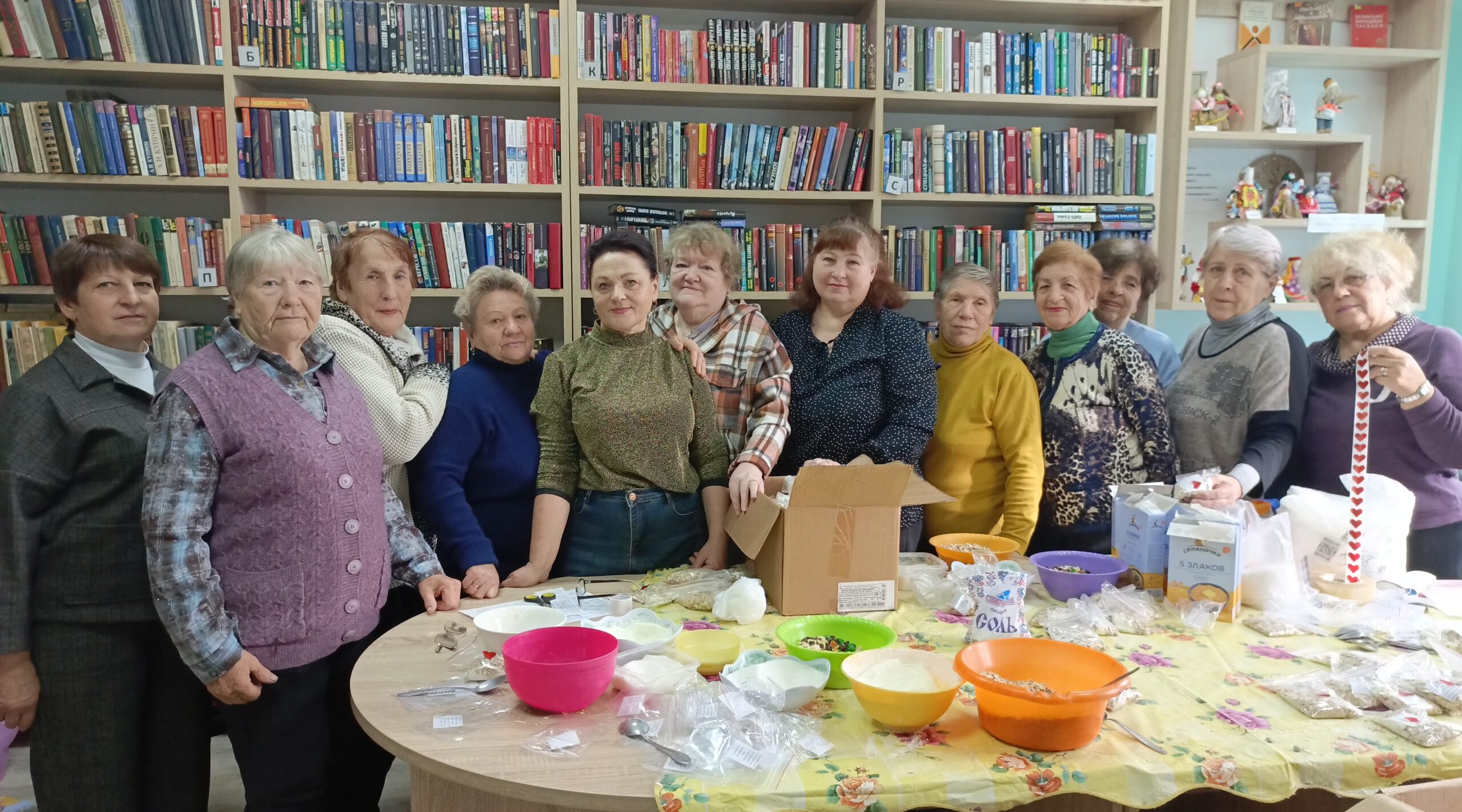 Волонтёрская команда Сещи поддерживает участников СВО