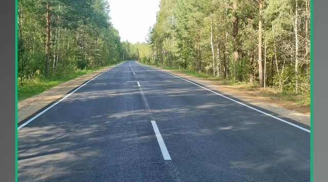 В Рогнединском районе отремонтировали 10 км дороги Селиловичи – Берёзовка – Шаровичи