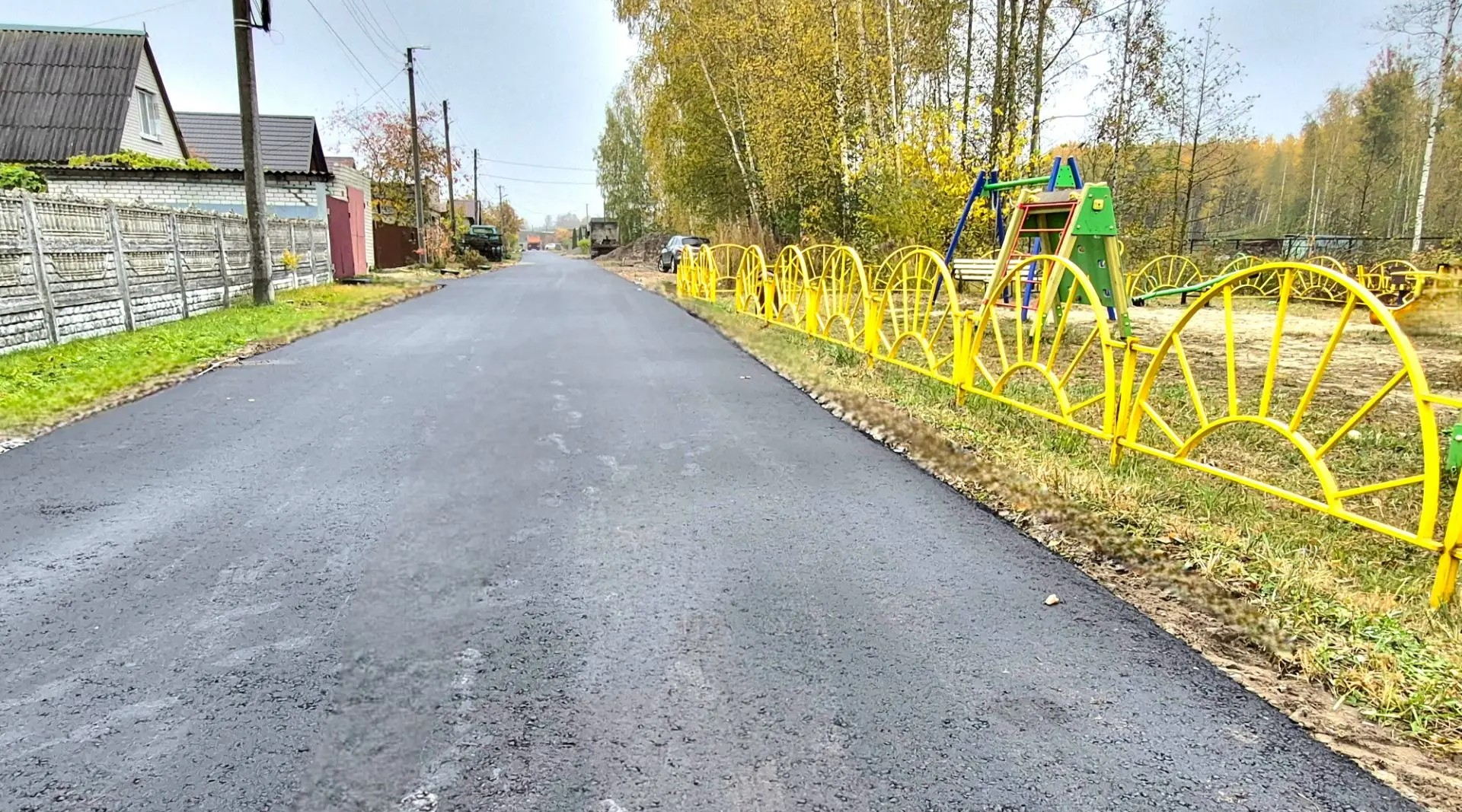 В Сельцо Брянской области продолжаются дорожные работы