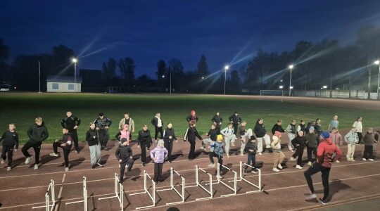 В Дубровке прошел «Забег под звёздами»