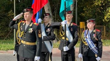 В брянской школе № 59 открылся первый кадетский класс
