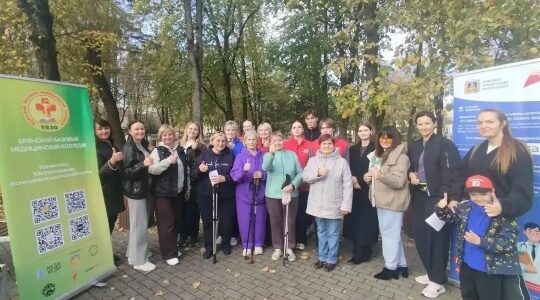 Брянцы присоединились к акции «Час здоровья» в ПКиО «Юность» в Володарском районе