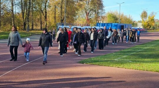 В Дубровке прошла акция «10 000 шагов к жизни»